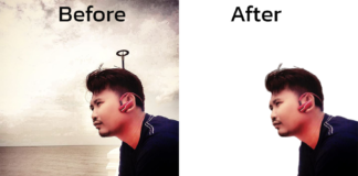 วิธีลบฉากหลังรูปภาพโดยไม่ต้องติดตั้งโปรแกรม การลบฉากหลังรูป