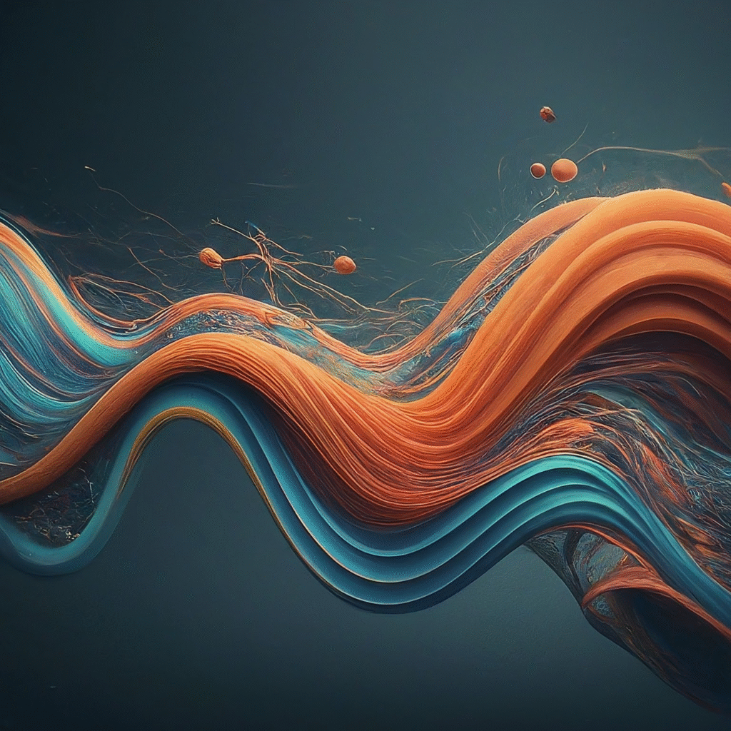 An abstract visualization of various digital applications and data systems seamlessly connected by flowing lines and pathways, symbolizing versatile integration and efficient workflow.
